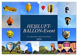 Kalender HEIßLUFT-BALLON-Event (Wandkalender 2024 DIN A3 quer), CALVENDO Monatskalender von Günther Klünder