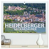 Kalender Heidelberger Neckarzauber (hochwertiger Premium Wandkalender 2024 DIN A2 quer), Kunstdruck in Hochglanz von Hanna Wagner