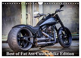 Kalender Exklusive Best of Fat Ass Custombike Edition, feinste Harleys mit fettem Hintern (Wandkalender 2024 DIN A4 quer), CALVENDO Monatskalender von Volker Wolf