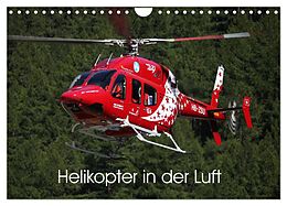 Kalender Helikopter in der Luft (Wandkalender 2024 DIN A4 quer), CALVENDO Monatskalender von Matthias Hansen