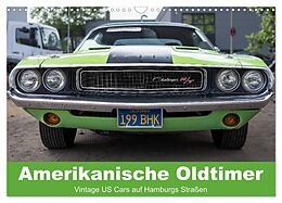 Kalender Amerikanische Oldtimer - Vintage US Cars auf Hamburgs Straßen (Wandkalender 2024 DIN A3 quer), CALVENDO Monatskalender von Matthias Voss