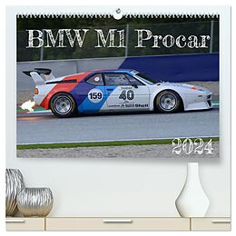 Kalender BMW M1 Procar (hochwertiger Premium Wandkalender 2024 DIN A2 quer), Kunstdruck in Hochglanz von HP Reschinger