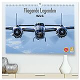 Kalender Fliegende Legenden - Warbirds (hochwertiger Premium Wandkalender 2024 DIN A2 quer), Kunstdruck in Hochglanz von Björn Engelke