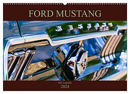 Kalender Ford Mustang - Die Legende (Wandkalender 2024 DIN A2 quer), CALVENDO Monatskalender von Peter Schürholz