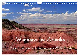 Kalender Wundervolles Amerika (Wandkalender 2024 DIN A4 quer), CALVENDO Monatskalender von CrystalLights by Sylvia Seibl