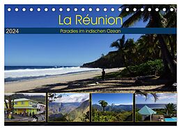 Kalender La Réunion - Paradies im indischen Ozean (Tischkalender 2024 DIN A5 quer), CALVENDO Monatskalender von Karsten Löwe