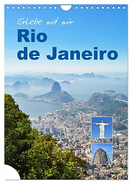Kalender Erlebe mit mir Rio de Janeiro (Wandkalender 2024 DIN A4 hoch), CALVENDO Monatskalender von Nadine Büscher