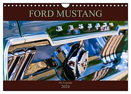 Kalender Ford Mustang - Die Legende (Wandkalender 2024 DIN A4 quer), CALVENDO Monatskalender von Peter Schürholz