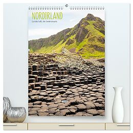 Kalender Nordirland - Landschaft, die beeindruckt (hochwertiger Premium Wandkalender 2024 DIN A2 hoch), Kunstdruck in Hochglanz von Lisa Geitner