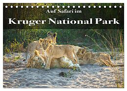 Kalender Auf Safari im Kruger National Park (Tischkalender 2024 DIN A5 quer), CALVENDO Monatskalender von Stephan Henting