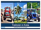 Kalender Traktoren in Kuba - Veteranen aus Ost und West (Wandkalender 2024 DIN A2 quer), CALVENDO Monatskalender von Henning von Löwis of Menar