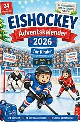 Kartonierter Einband Eishockey-Adventskalender 2026 für Kinder von Tyler Breckmann