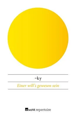 E-Book (epub) Einer will's gewesen sein von -ky