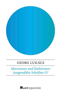 E-Book (epub) Marxismus und Stalinismus von Georg Lukács