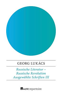 E-Book (epub) Russische Literatur  Russische Revolution von Georg Lukács