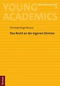 E-Book (pdf) Das Recht an der eigenen Stimme von Christoph Engel-Bunsas