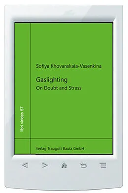 E-Book (pdf) Gaslighting von Sofiya Khovanskaia-Vasenkina