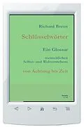E-Book (pdf) Schlüsselwörter von Richard Breun