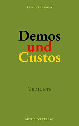 Fester Einband Demos und Custos von Thomas Klinger