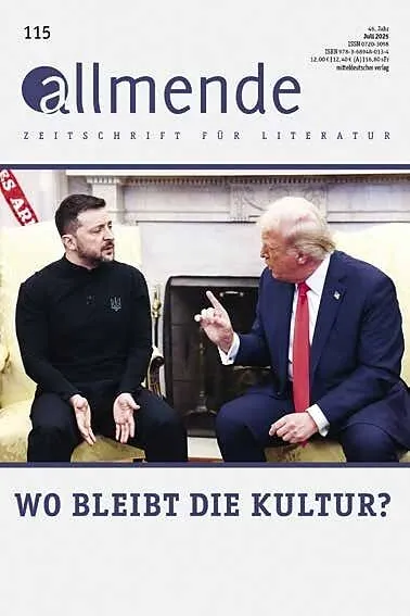 Allmende 115  Zeitschrift für Literatur