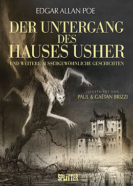 Fester Einband Der Untergang des Hauses Usher (illustrierter Roman) von Edgar Allan Poe