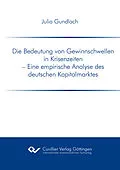 E-Book (pdf) Die Bedeutung von Gewinnschwellen in Krisenzeiten von Julia Gundlach