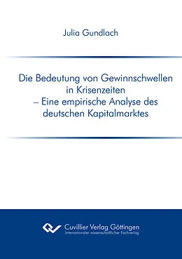 E-Book (pdf) Die Bedeutung von Gewinnschwellen in Krisenzeiten von Julia Gundlach