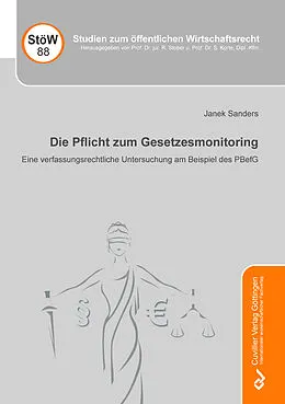 PDF Die Pflicht zum Gesetzesmonitoring von Janek Sanders