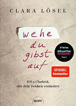 E-Book (pdf) Wehe du gibst auf von Clara Lösel