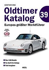Kartonierter Einband Oldtimer Katalog Nr. 39 von Günther Zink