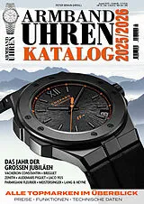 Kartonierter Einband Armbanduhren Katalog 2025/2026 von 