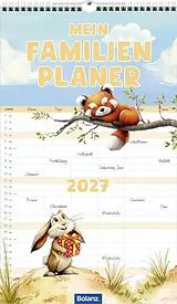 Spiralbindung Mein Familienplaner 2027 von Bolanz Verlag