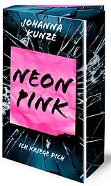 Kartonierter Einband Neonpink von Johanna Kunze
