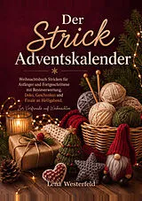 Kartonierter Einband Der Strick Adventskalender von Lena Westerfeld