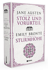 Fester Einband Stolz und Vorurteil  Sturmhöhe von Jane Austen, Emily Brontë