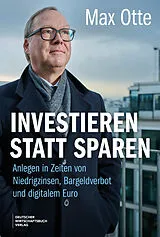 Fester Einband Investieren statt Sparen von Max Otte