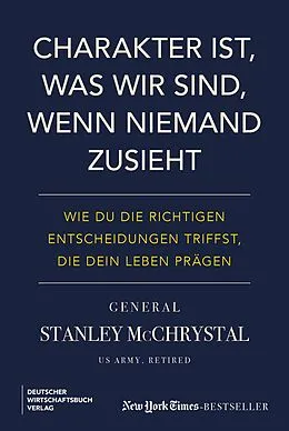 E-Book (pdf) Charakter ist, was wir sind, wenn niemand zusieht von Stanley McChrystal