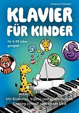 Kartonierter Einband Klavier für Kinder von Johann Putensen