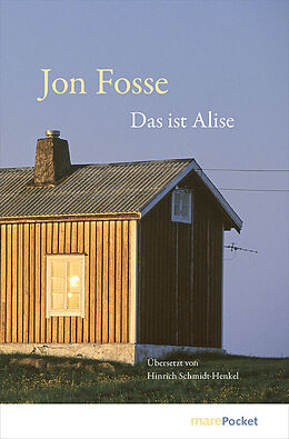 Kartonierter Einband Das ist Alise von Jon Fosse