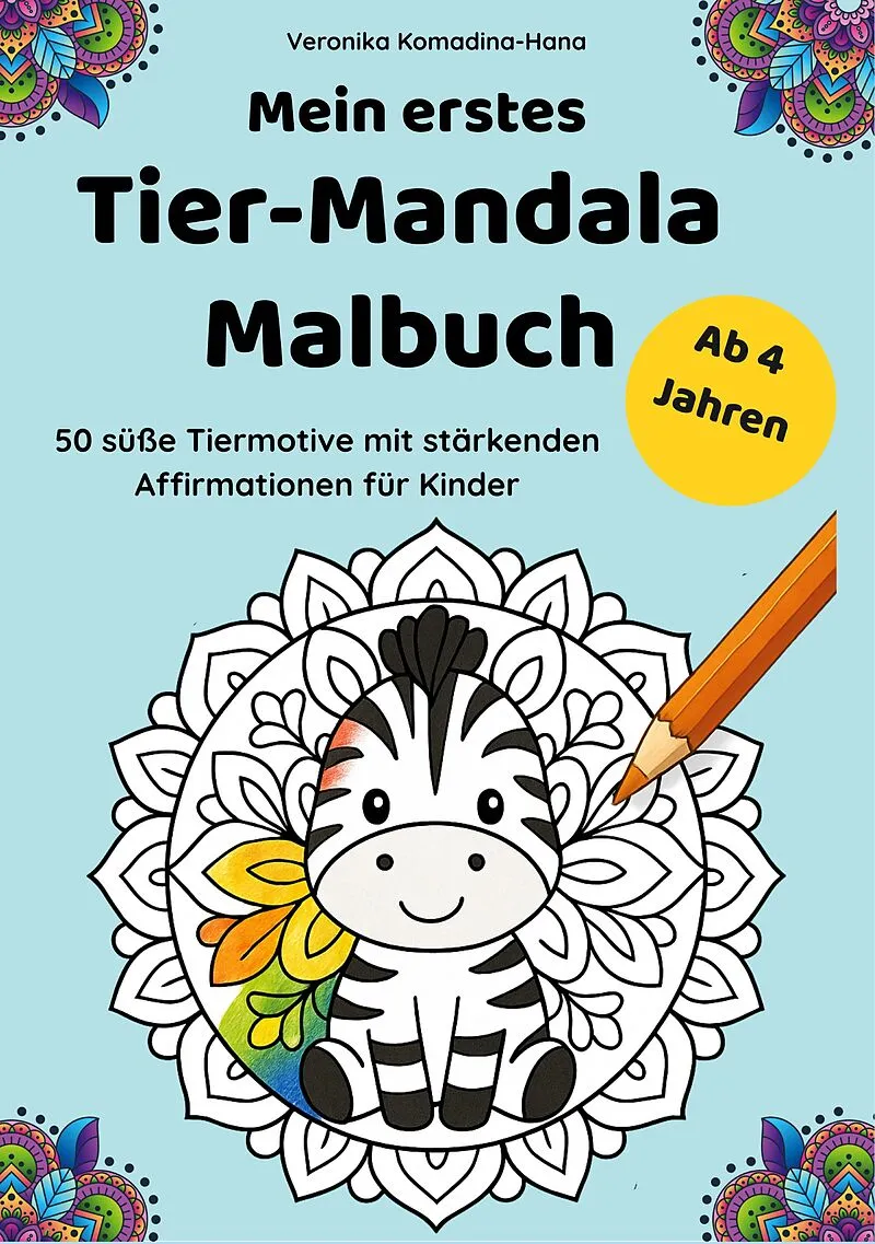 Mein erstes Tier-Mandala-Malbuch