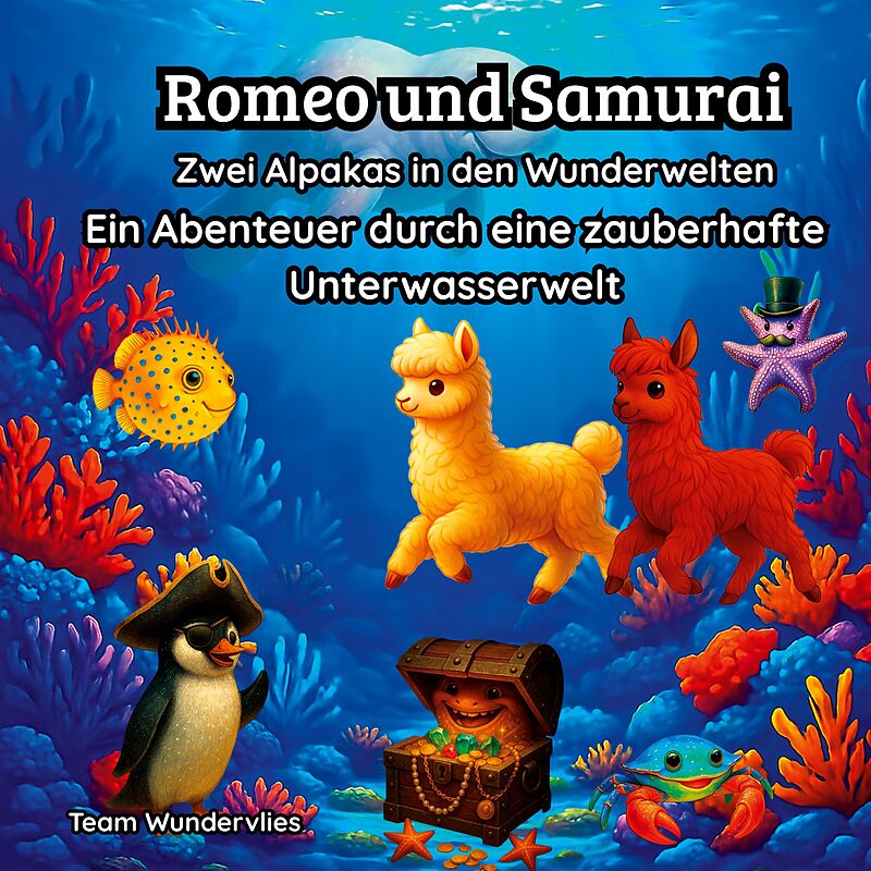 Romeo und Samurai - Zwei Alpakas in den Wunderwelten