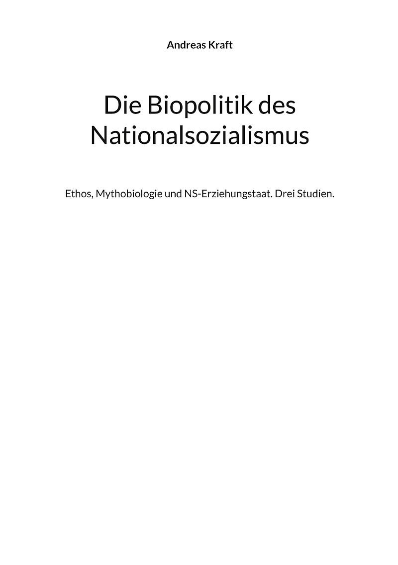 Die Biopolitik des Nationalsozialismus