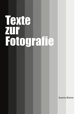 E-Book (epub) Texte zur Fotografie von Sascha Büttner