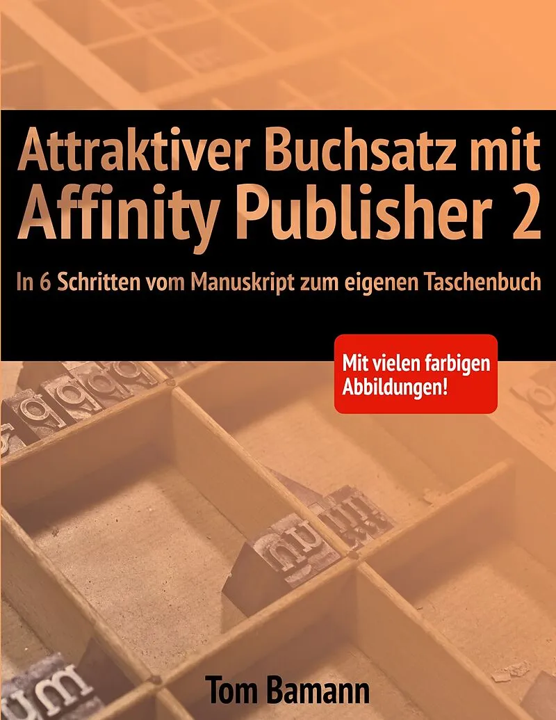Attraktiver Buchsatz mit Affinity Publisher 2