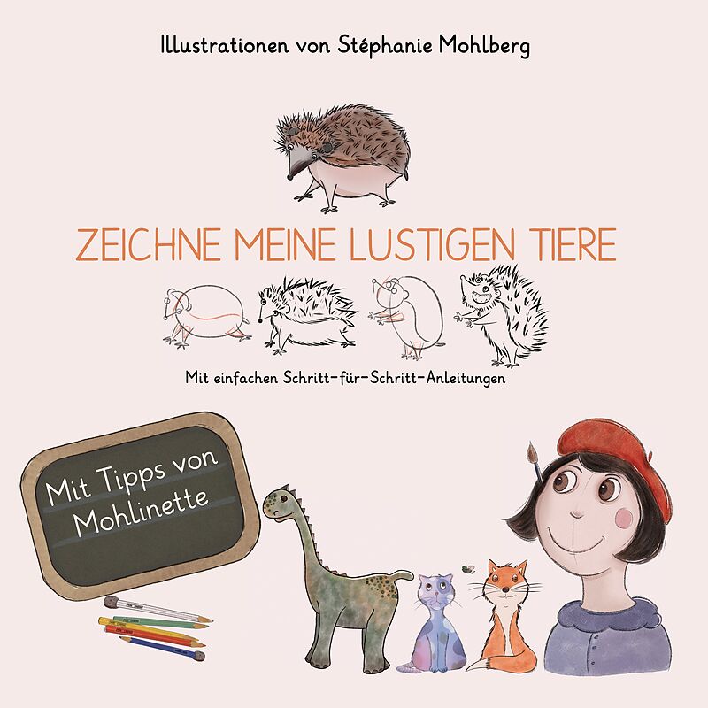 Zeichne meine lustigen Tiere