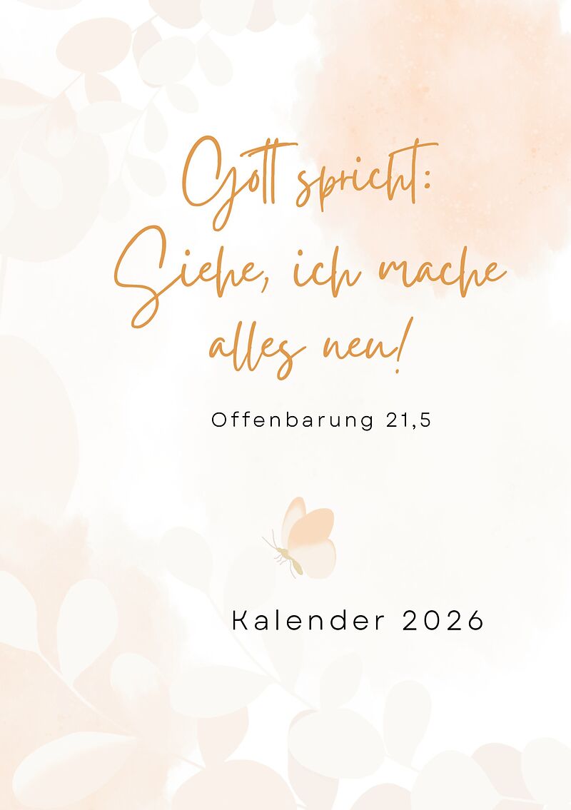 christlicher Kalender 2026