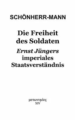 E-Book (epub) Die Freiheit des Soldaten von Hans-Martin Schönherr-Mann