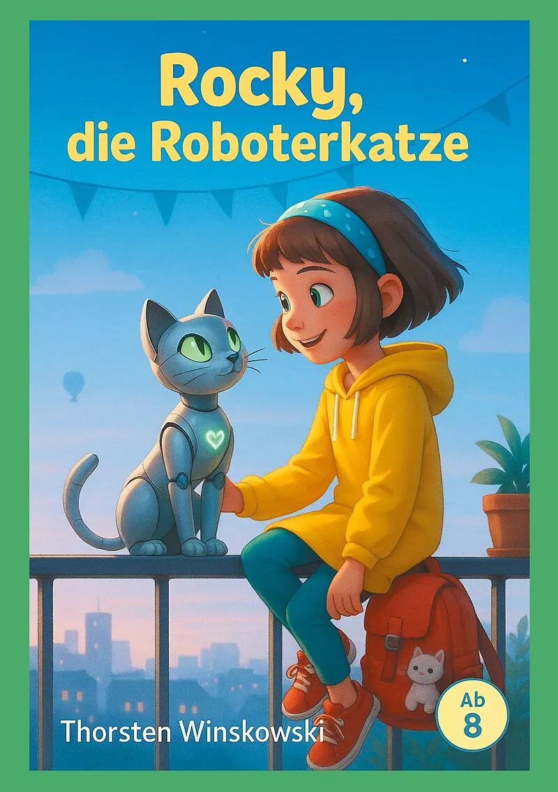 Rocky die Roboterkatze