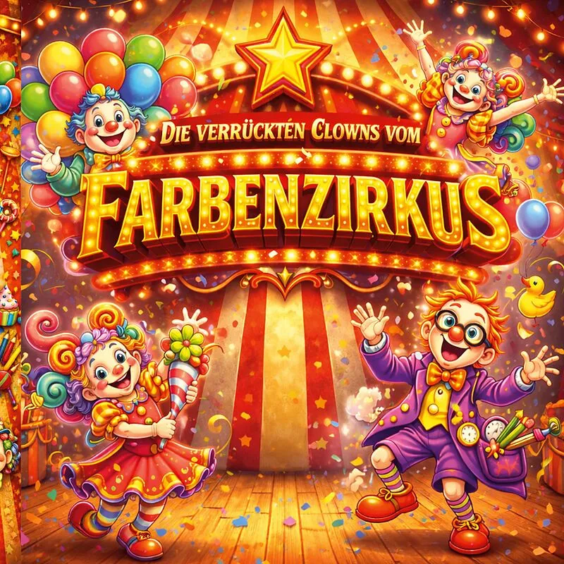 Die Verrückten Clowns vom Farbenzirkus