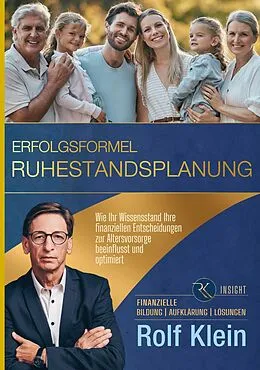 E-Book (epub) Erfolgsformel Ruhestandsplanung von Rolf Klein